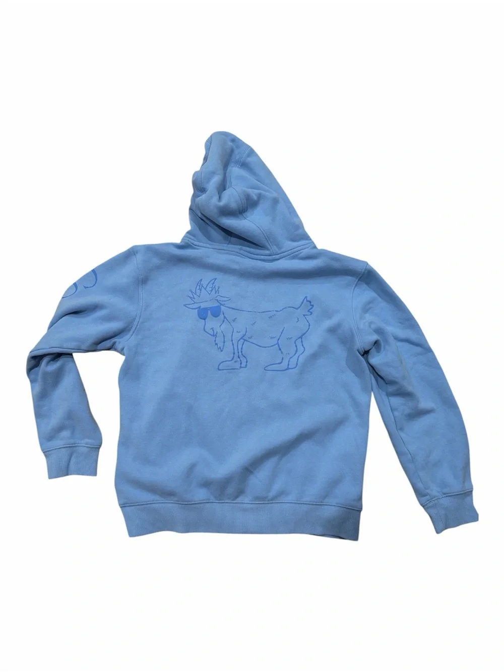 Light Blue Crewneck Hoodie Sweater - GOAT USA